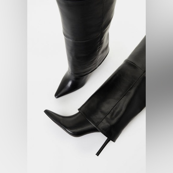 JustFab Shoedazzle Stiletto Boot new with box size 8 - Picture 2 of 5